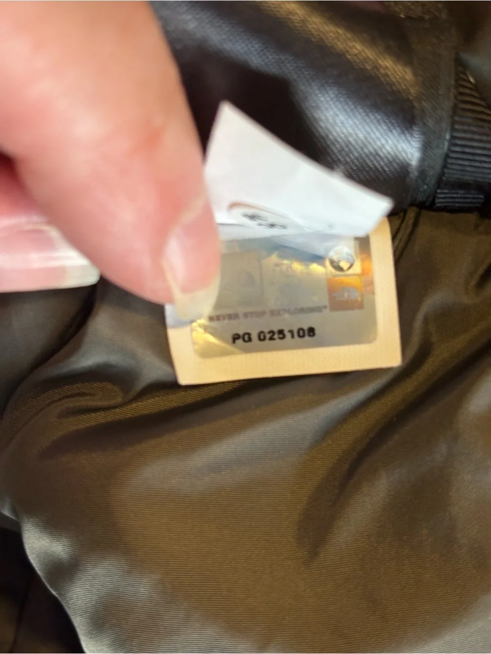 The North Face two tone
